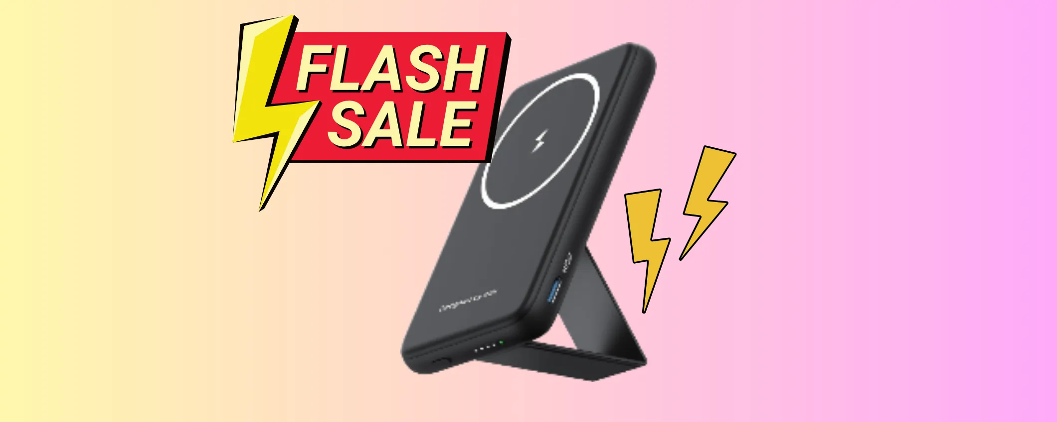Solo 12€ per il Mini Power Bank Magsafe INIU: sconto schock del -43%