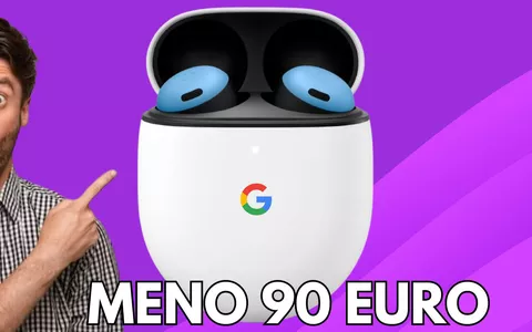 Google Pixel Buds Pro, lo sconto è esagerato! MENO 39 PER CENTO! MENO 90 euro!