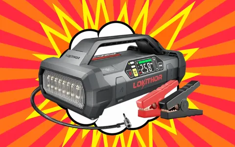 Doppio coupon sull'Avviatore Batteria auto (con compressore d'aria integrato!)