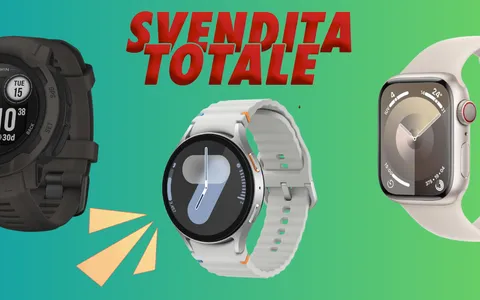Offerte di inizio anno: gli smartwatch top di gamma in sottocosto