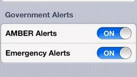 iOS 6 negli USA informerà su emergenze nazionali