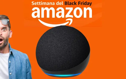 Sconto folle Black Friday del -62% sull'Echo Dot: oggi lo porti a casa a soli 25€