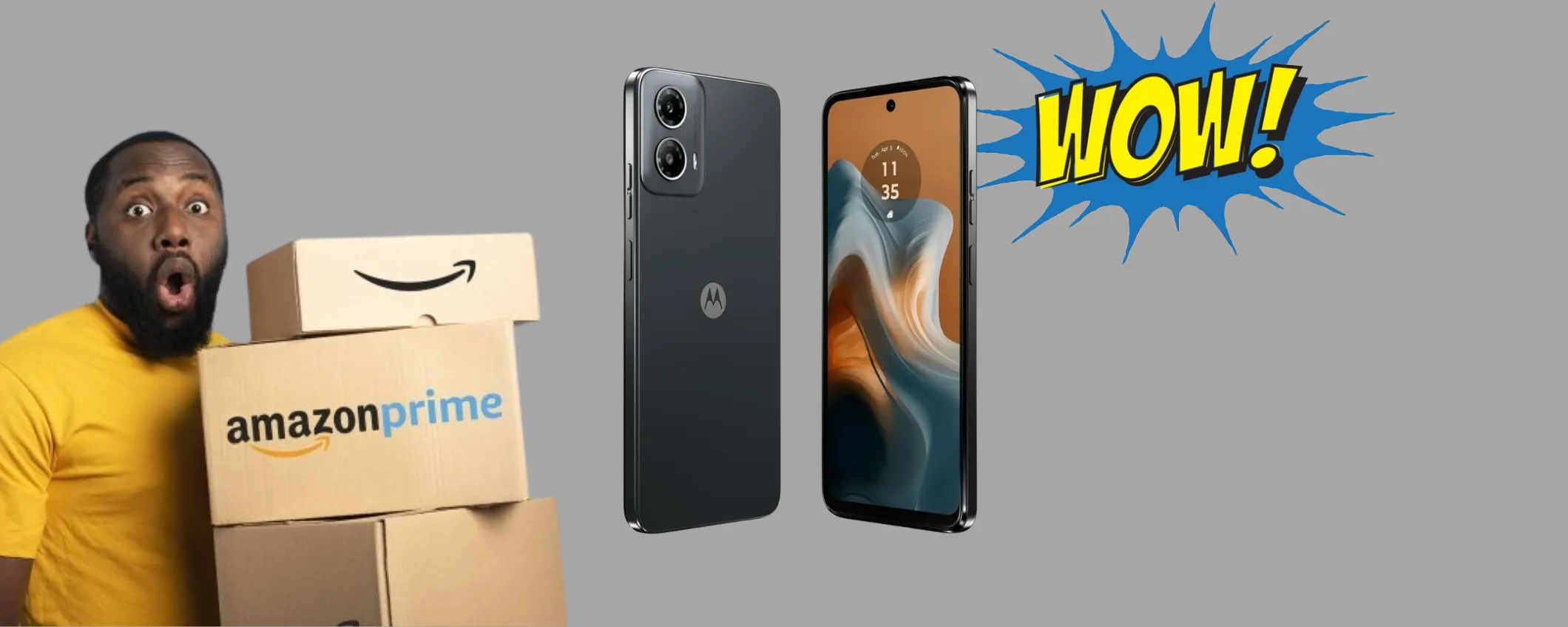 Moto g34 in svendita totale su Amazon: oggi è tuo a prezzo stracciato