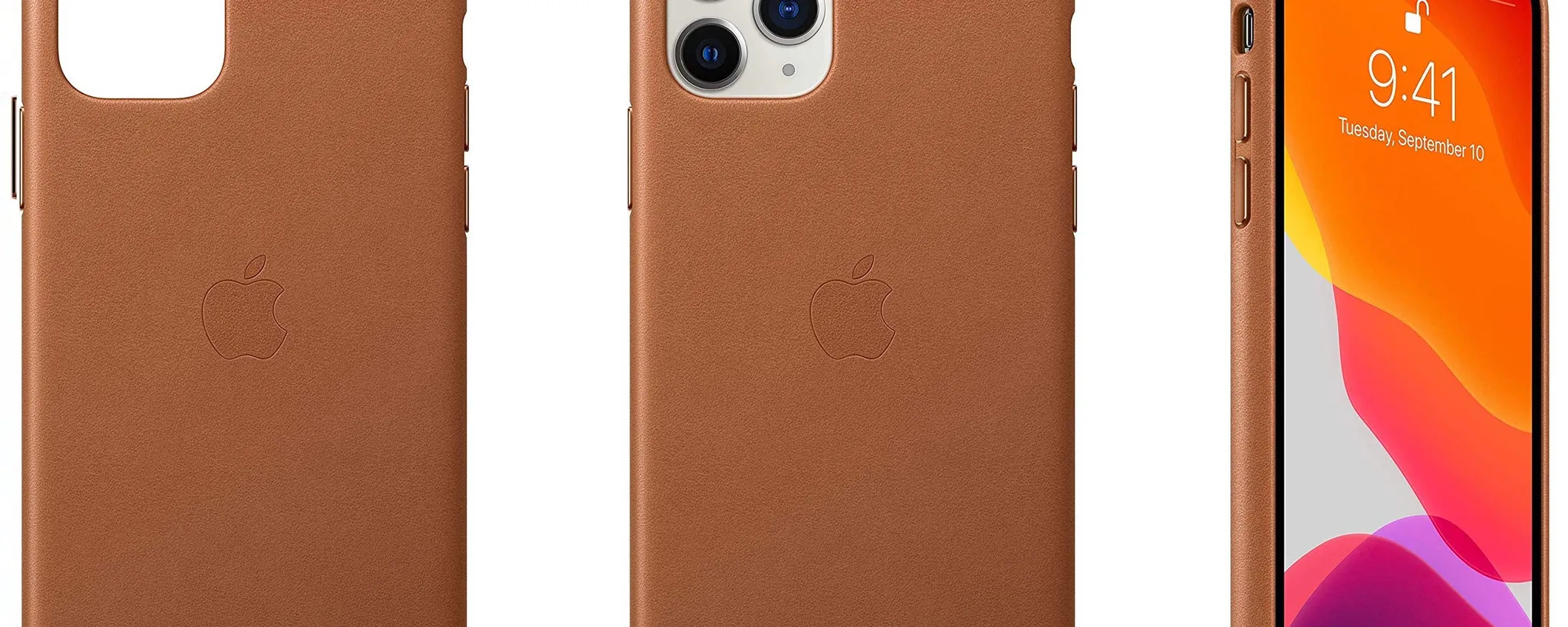 Custodia Apple originale in cuoio (iPhone 11 Pro) a 14,90€