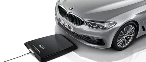BMW, le auto elettriche si ricaricano senza fili