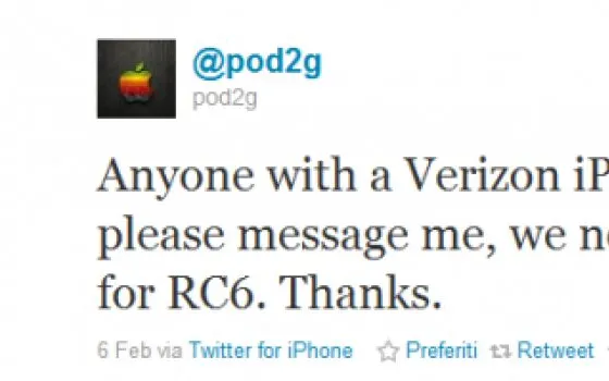 iPhone Verizon: jailbreak già disponibile?