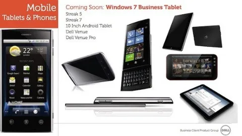 Dell Rosemount, si svela in Rete il tablet con Windows 7