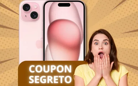 iPhone 15 NUOVO a 690 euro: solo oggi prezzo shock col COUPON SEGRETO