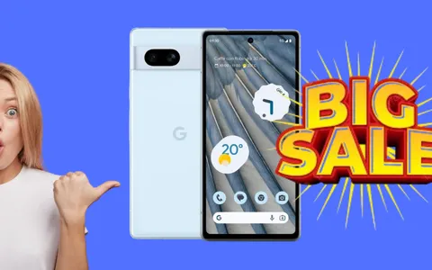 Risparmia più di 200€ sul Google Pixel 7a: promo esclusiva di Amazon