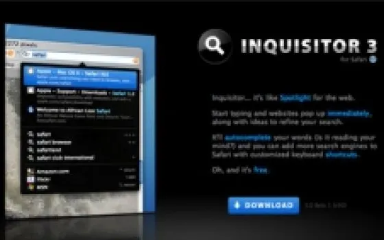 Inquisitor 3: spotlight per Safari