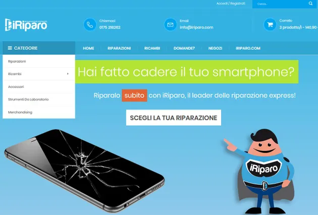 riparare smartphone iriparo 
