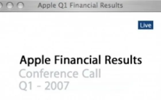 Risultati fiscali: Apple guadagna 1 miliardo di dollari