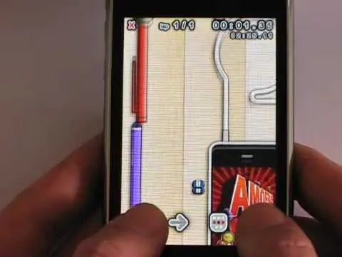 Nano Rally for iPhone gameplay
