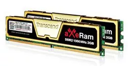 Transcend: nuovo kit DDR2 da 4GB aXeRam