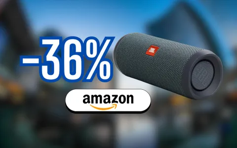 Cassa bluetooth JBL: design premium e suono potentissimo (-36%)