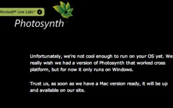 Non siamo abbastanza fighi per OS X: se lo dice Microsoft...
