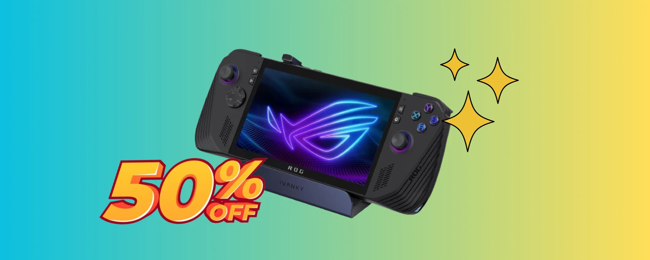 Divertiti ovunque con il ROG Ally Dock a metà prezzo (applica il coupon Amazon!)