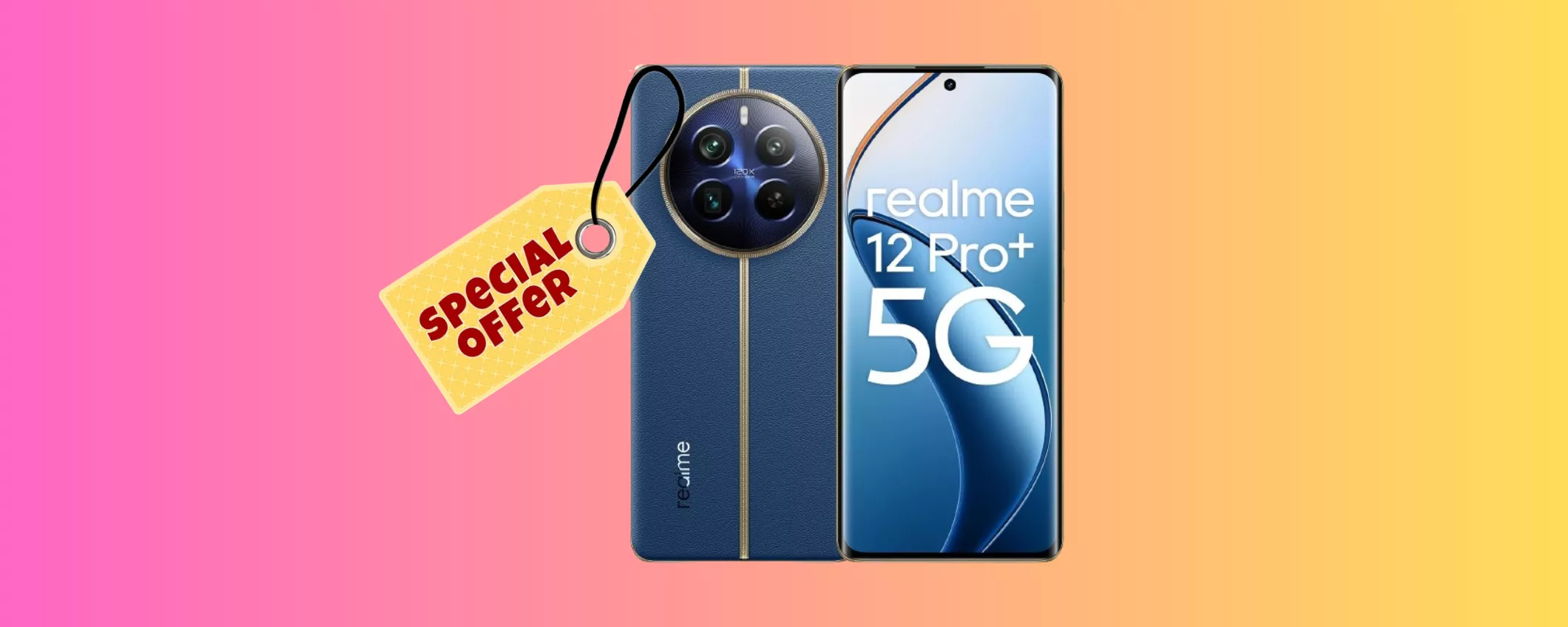 Realme 12 Pro+in OFFERTA ESCLUSIVA: ancora per POCO su eBay