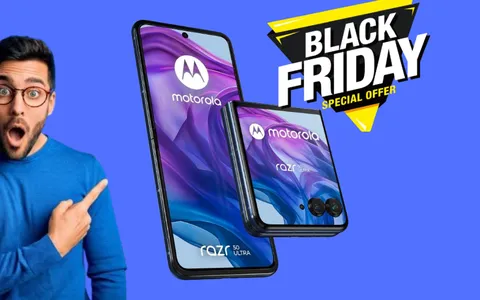 Risparmia 450€ sul Motorola Razr 50 Ultra: offerta Black Friday limitatissima