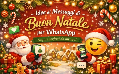 Auguri di Natale 2025 su WhatsApp: messaggi originali per amici, famiglia e colleghi