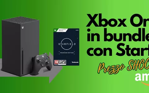 Xbox Series X più Starfield in SCONTO: offerta INCREDIDIBILE su Amazon