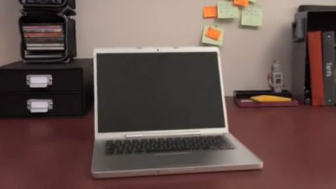 Un MacBook spaziale dopo il modding di un utente francese