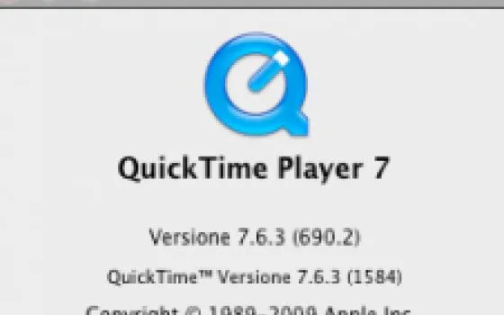 Apple aggiorna QuickTime 7 per Snow Leopard