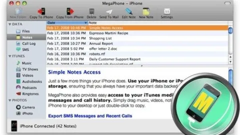 MegaPhone: sfruttare le note su iPhone ed iPod Touch