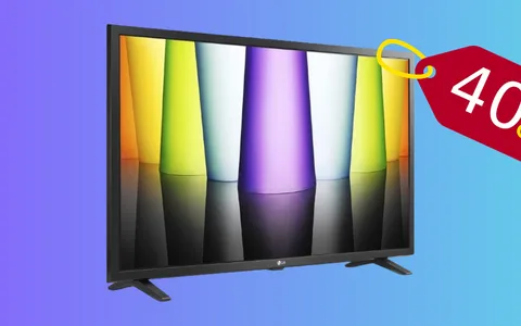 Smart TV LG da 32 pollici scontatissima al -40%: tua con una spesa minima