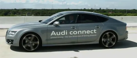 Audi A7 con tecnologia Traffic Jam Pilot