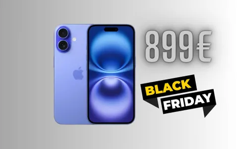 iPhone 16 in offerta su Amazon ad 899€ per il Black Friday 2024