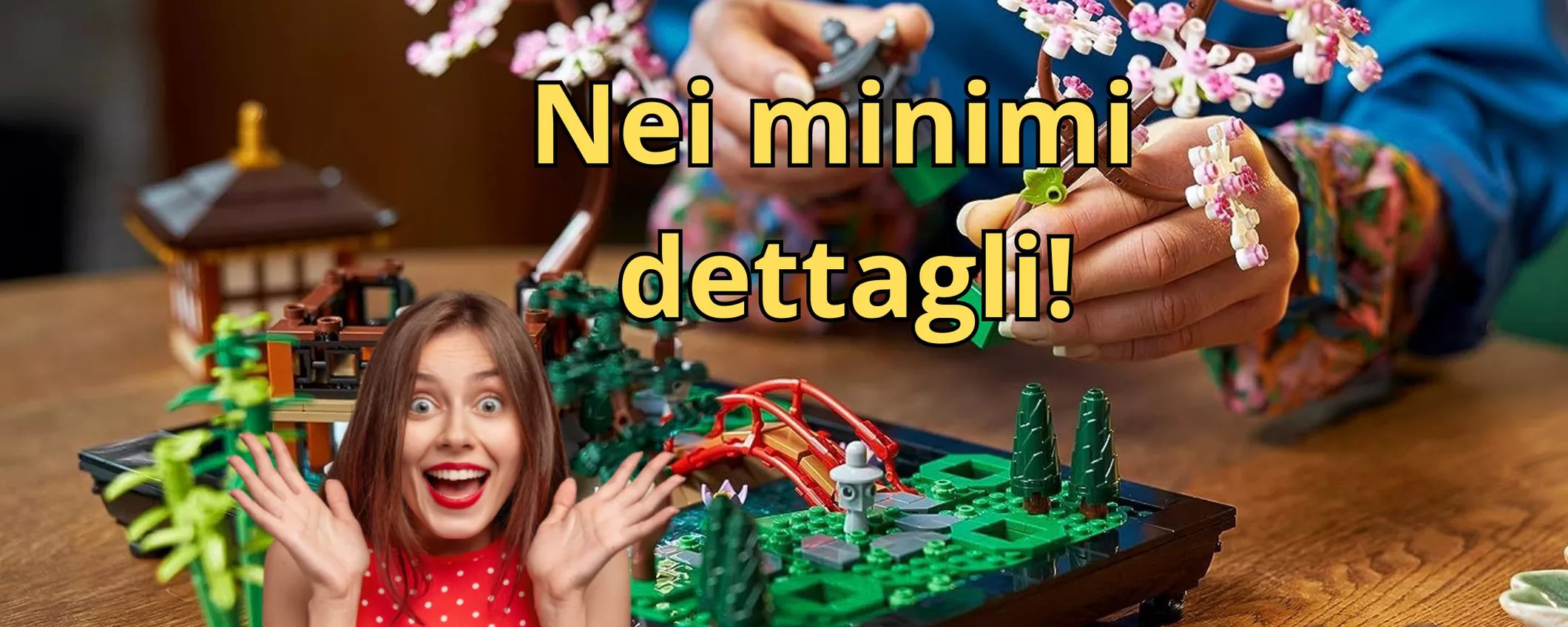 Realizza anche tu un Giardino giapponese in casa, grazie a questo LEGO in OFFERTA!