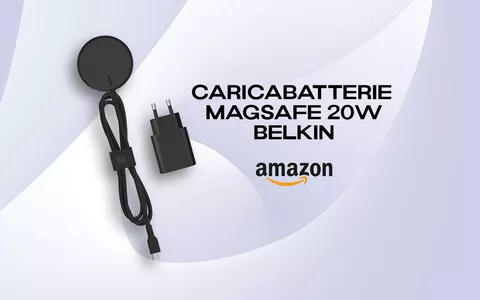 Caricabatterie MagSafe per iPhone 12/13/14: SCONTO TOP 27% sul gadget Belkin