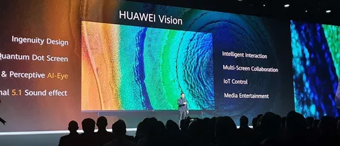 Huawei Vision è ufficiale, la TV 4K con Harmony OS