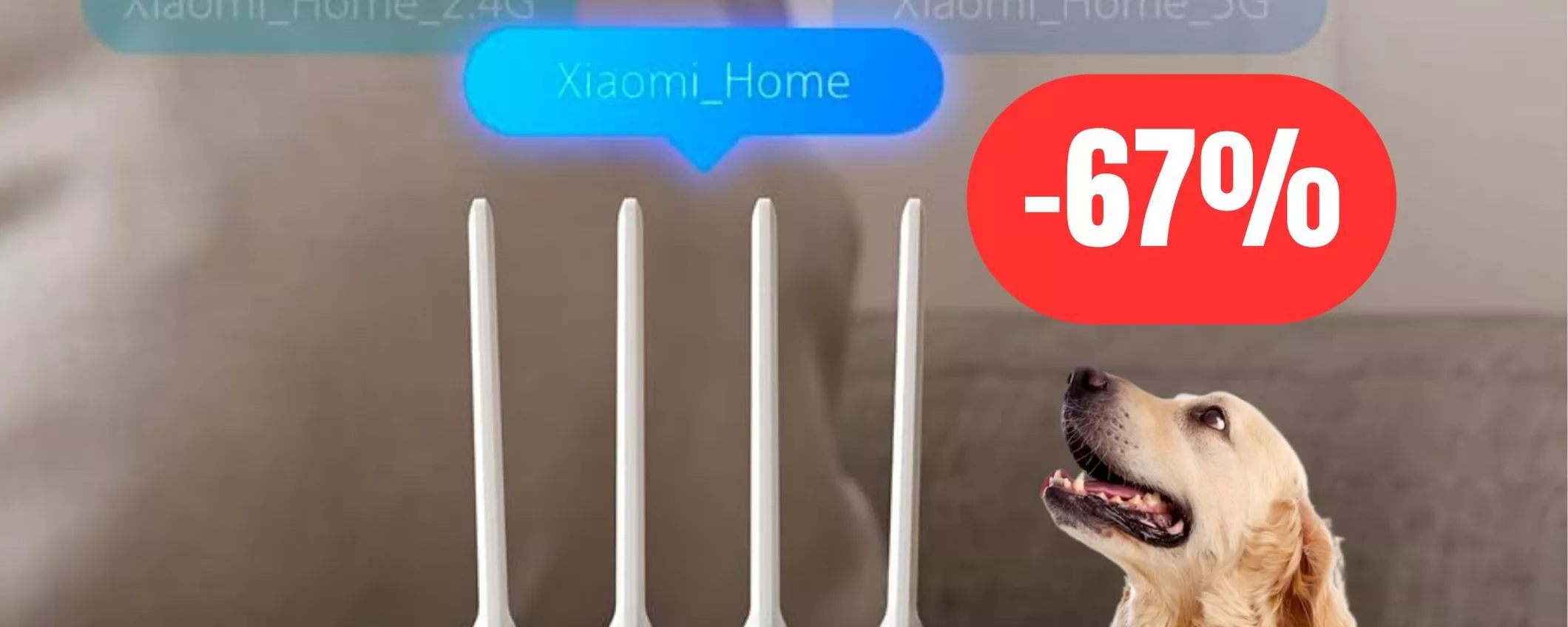 Router Xiaomi ad un PREZZO IMPERDIBILE: Amazon lo REGALA a meno di 10€ (-67%)