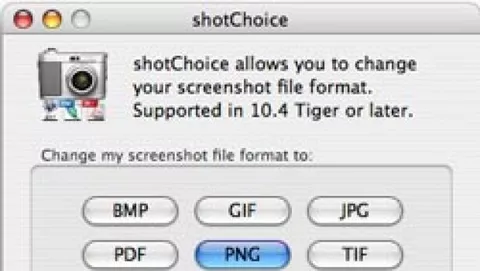 ShotChoice, screenshot su misura