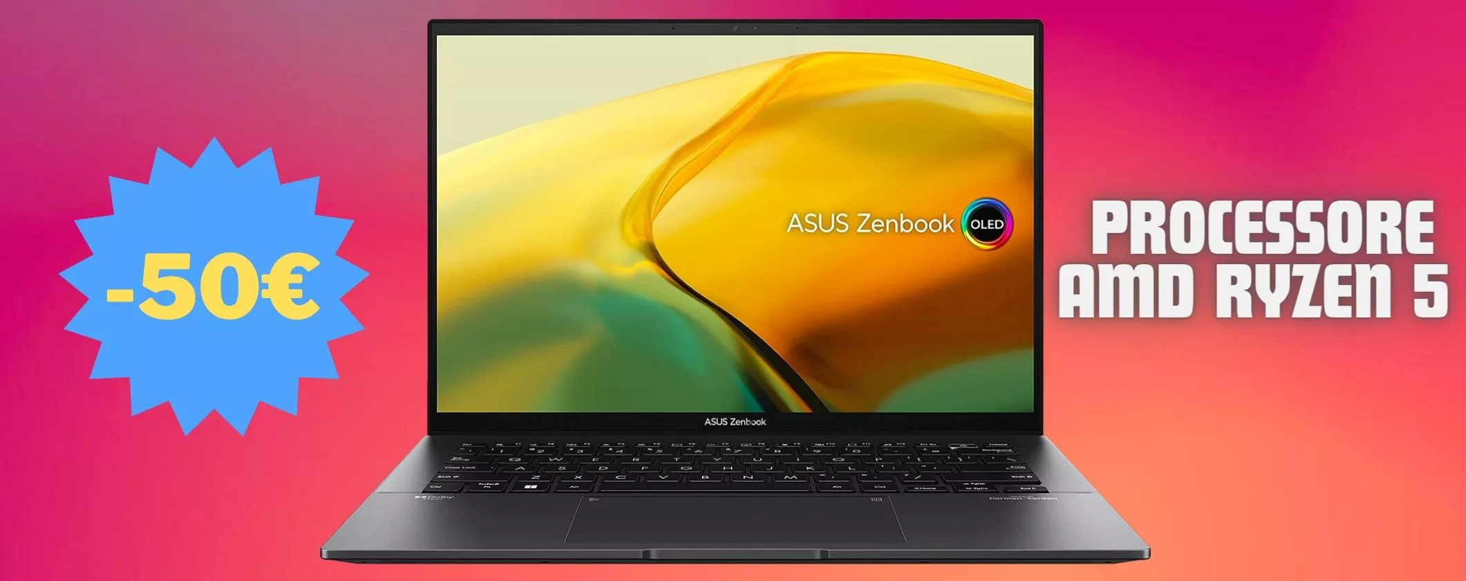 Lavora da remoto con ASUS ZENBOOK in offerta