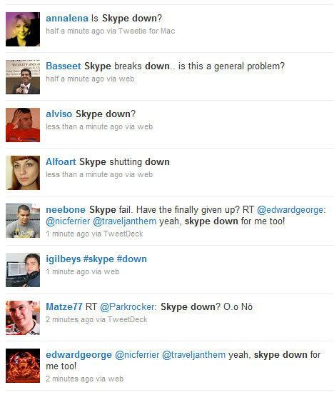 Skype is down?
