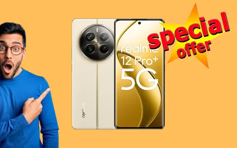 Realme Smartphone 12 Pro+ a 150€ in meno con gli ultimissimi sconti Black Friday