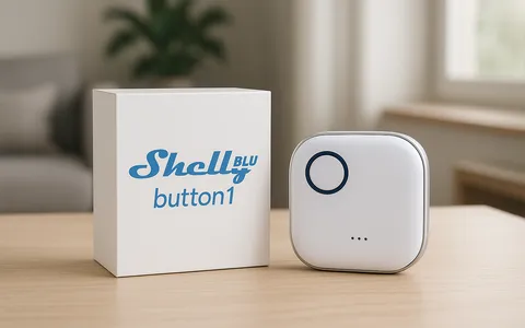 Shelly Blu Button: controllo smart a portata di mano a meno di 12 euro