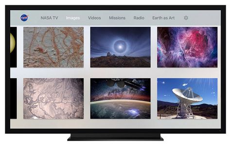 Apple TV, l'app ufficiale NASA approda anche sullo store di tvOS
