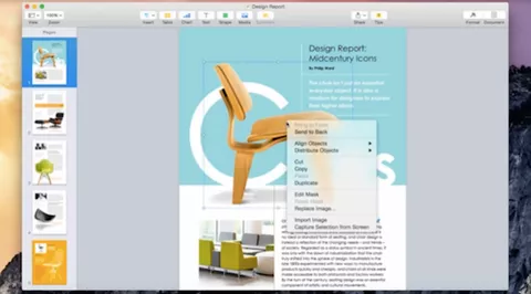 OS X Yosemite, la Golden Master rivela le novità di iWork 2014