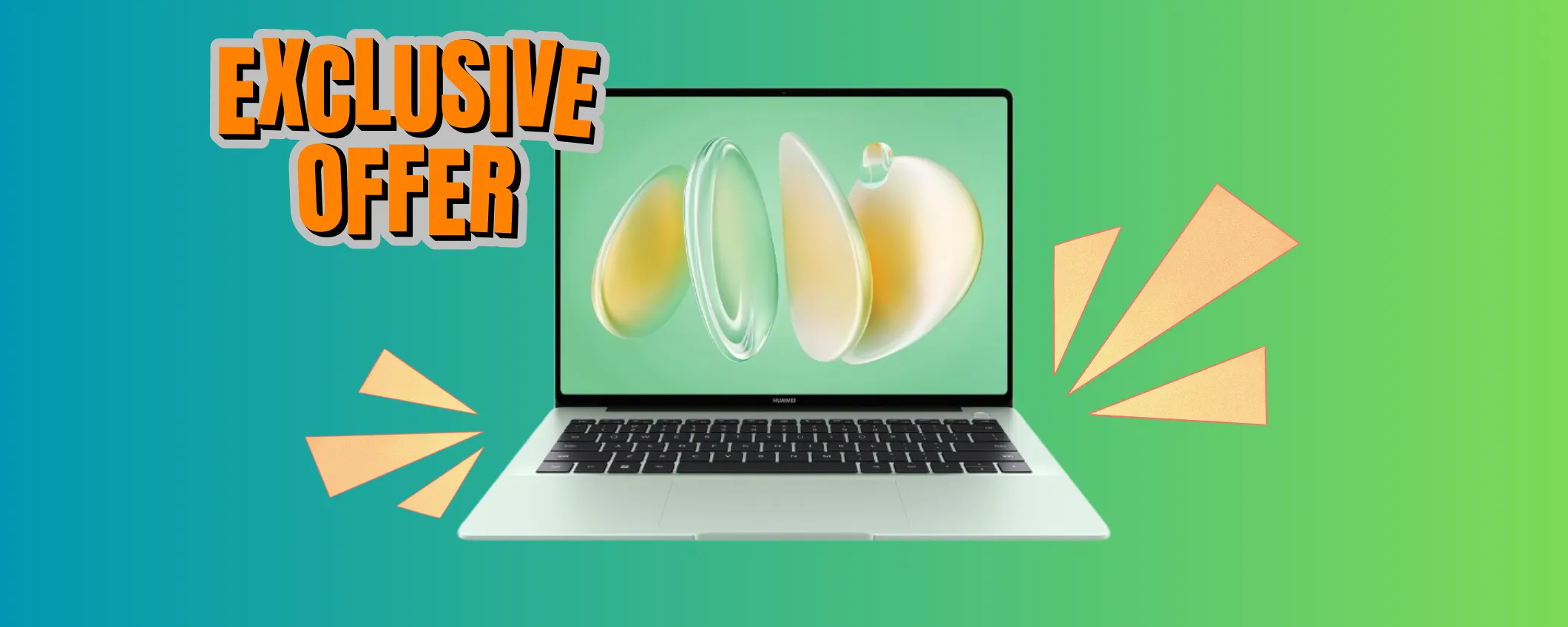 Mega sconto di più di 300€ sul laptop HUAWEI MateBook 14: ancora per pochissimo