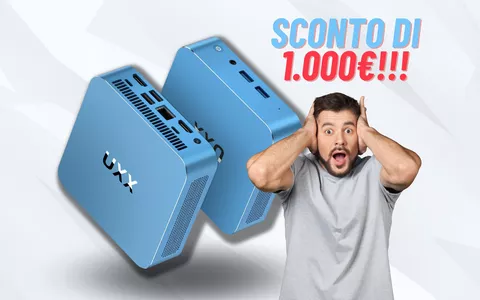 1000€ DI SCONTO: Mini PC Windows 11 Pro CROLLA ed è quasi GRATIS!