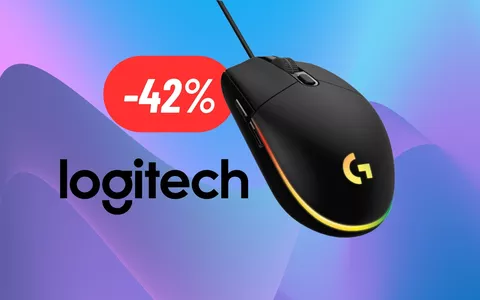 Mouse da gaming Logitech G203: PREZZACCIO su Amazon (-42%!)