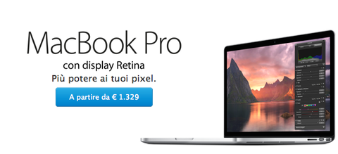 MacBook Pro con display Retina, Apple lancia i nuovi modelli