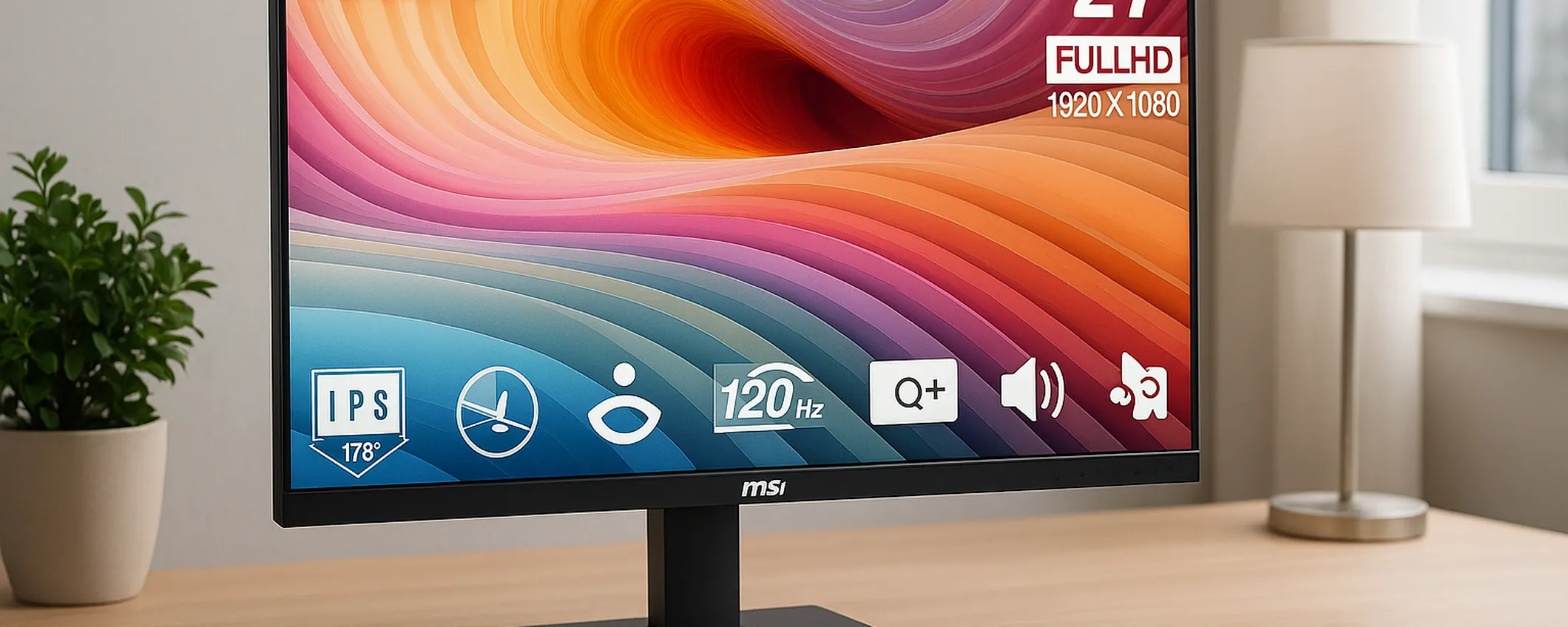 Un monitor perfetto per il lavoro e per il gaming: è di MSI e oggi costa pochissimo