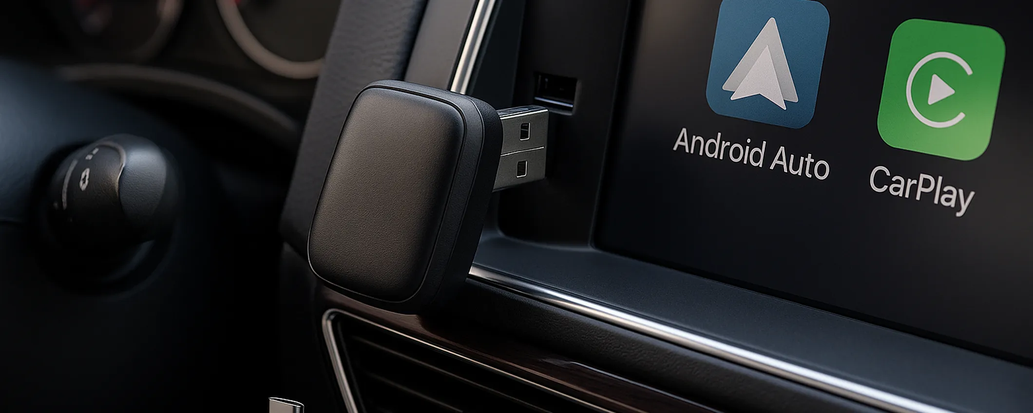 Addio ai cavi in auto: acquista subito l'Adattatore CarPlay Wireless a soli 22€