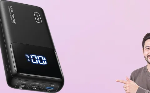 Power Bank INIU: 100W e maxi capacità da 25.000mAh ad un prezzo stracciato