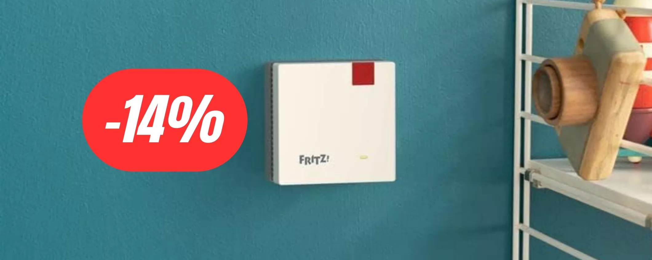 Il ripetitore WiFi AVM FRITZ! in maxi sconto: potenzia la tua copertura